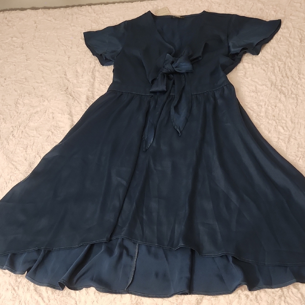 Chic Navy Blue Formal Dress